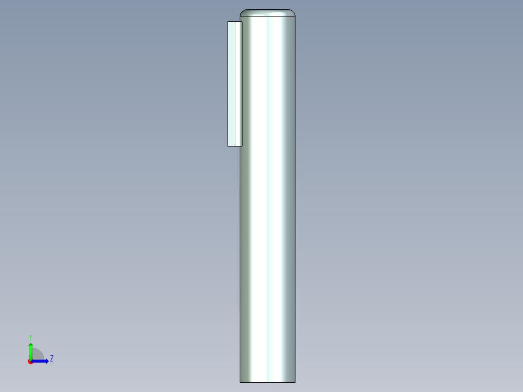 【2121】龙门式起重机UG设计左视图