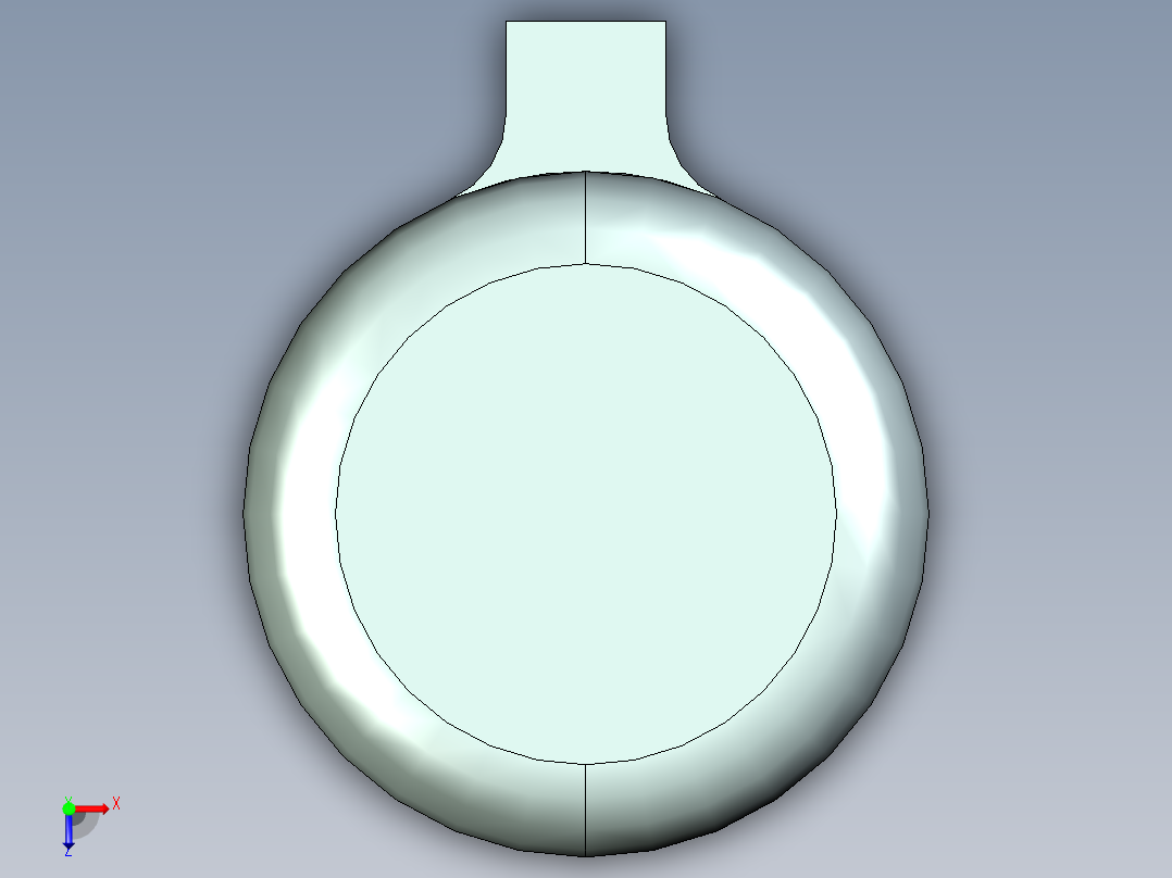 【2121】龙门式起重机UG设计俯视图