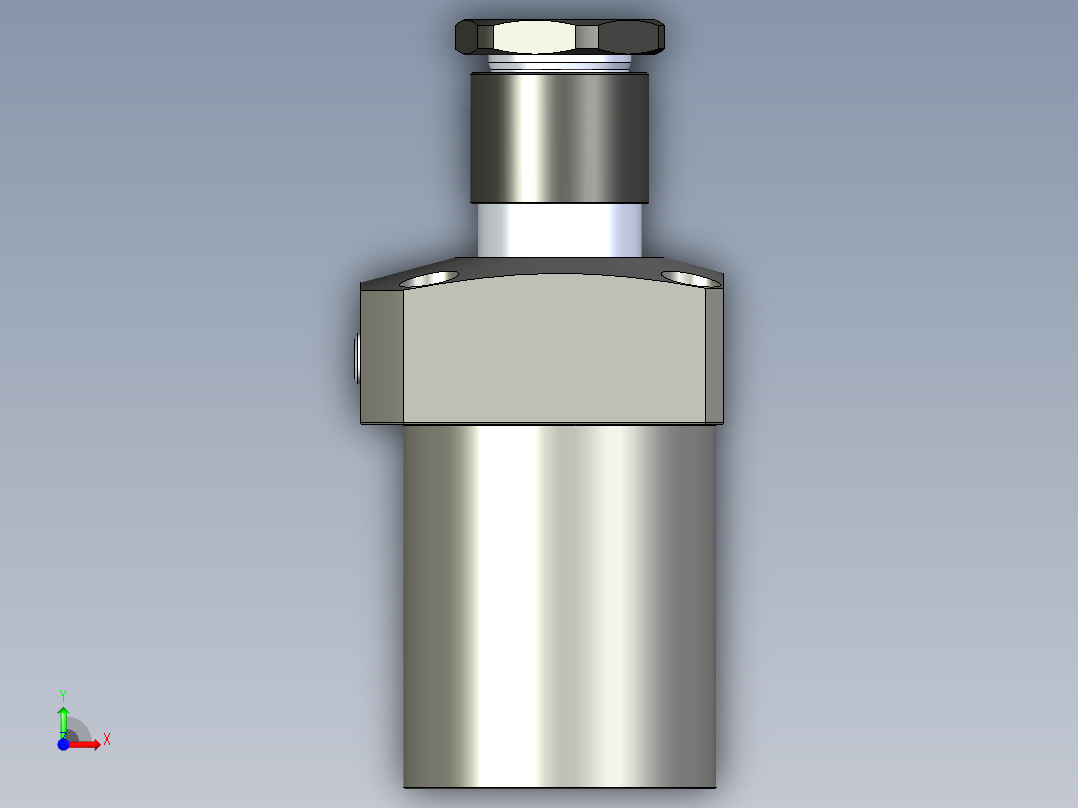 KOSMEKLHS1050-GL-Y45多系列多零件图纸模型前视图