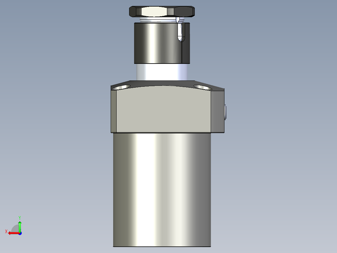 KOSMEKLHS1050-GL-Y45多系列多零件图纸模型后视图