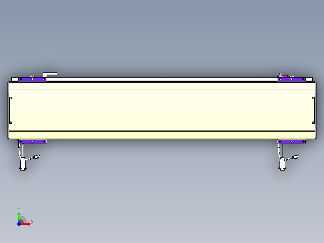 威洛博VL系列3d模型模组2VL22H1Y-S850前视图