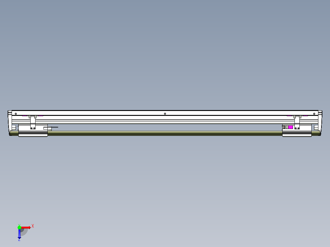 威洛博VL系列3d模型模组2VL22H1Y-S850俯视图