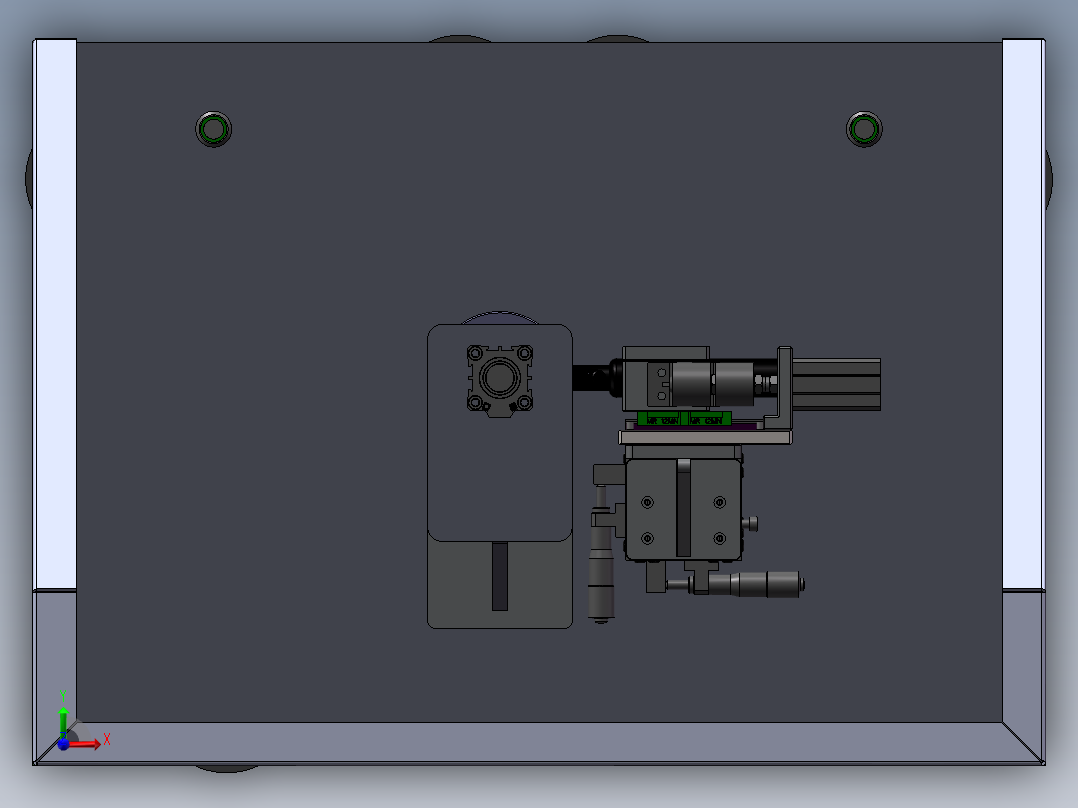 工业焊接机器sw18可编辑前视图