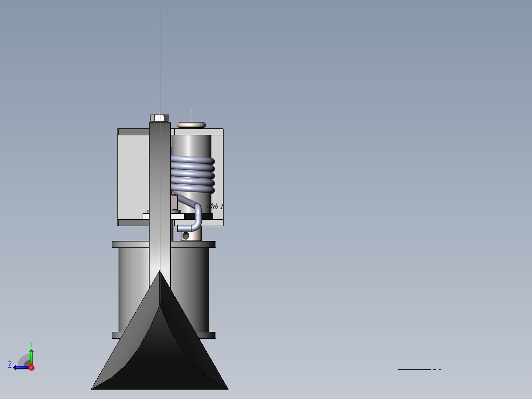 浮动机构右右视图
