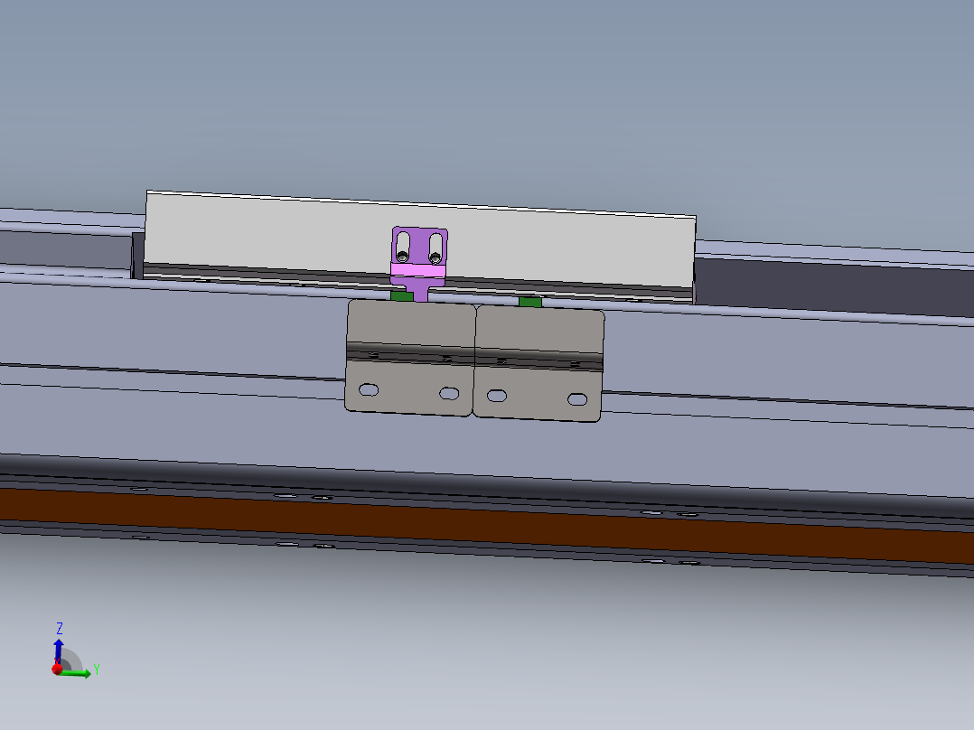 电动滑台模组SDM136直连模型