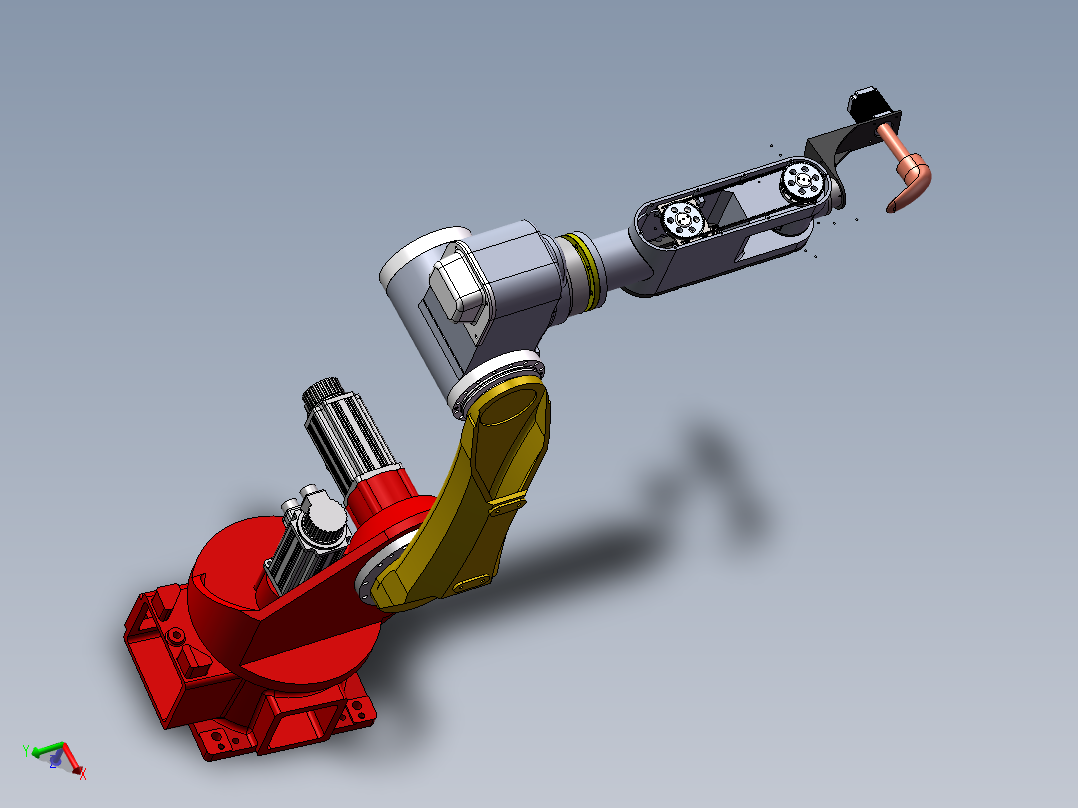 10kg六关节<span style='color: red'>机器人</span>三维-六自由度打磨<span style='color: red'>机器人</span>