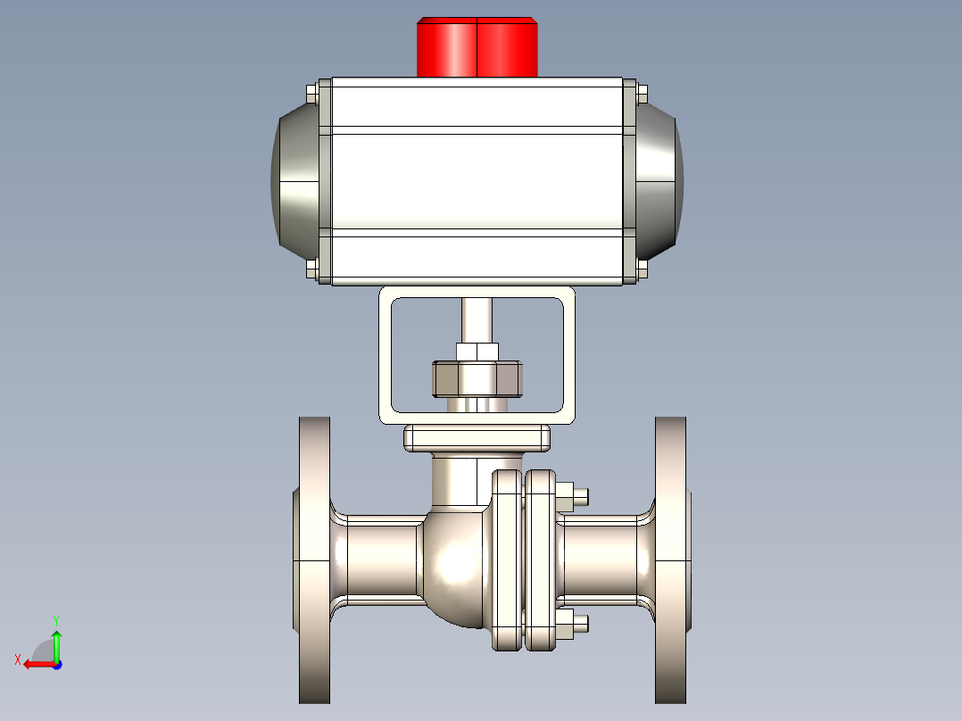 阀门模型-DN15____后视图