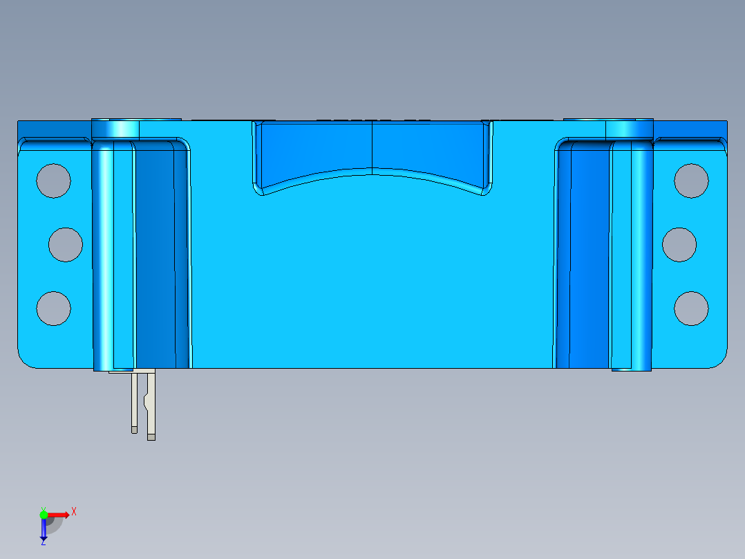 电流传感器模型设计386899==5俯视图