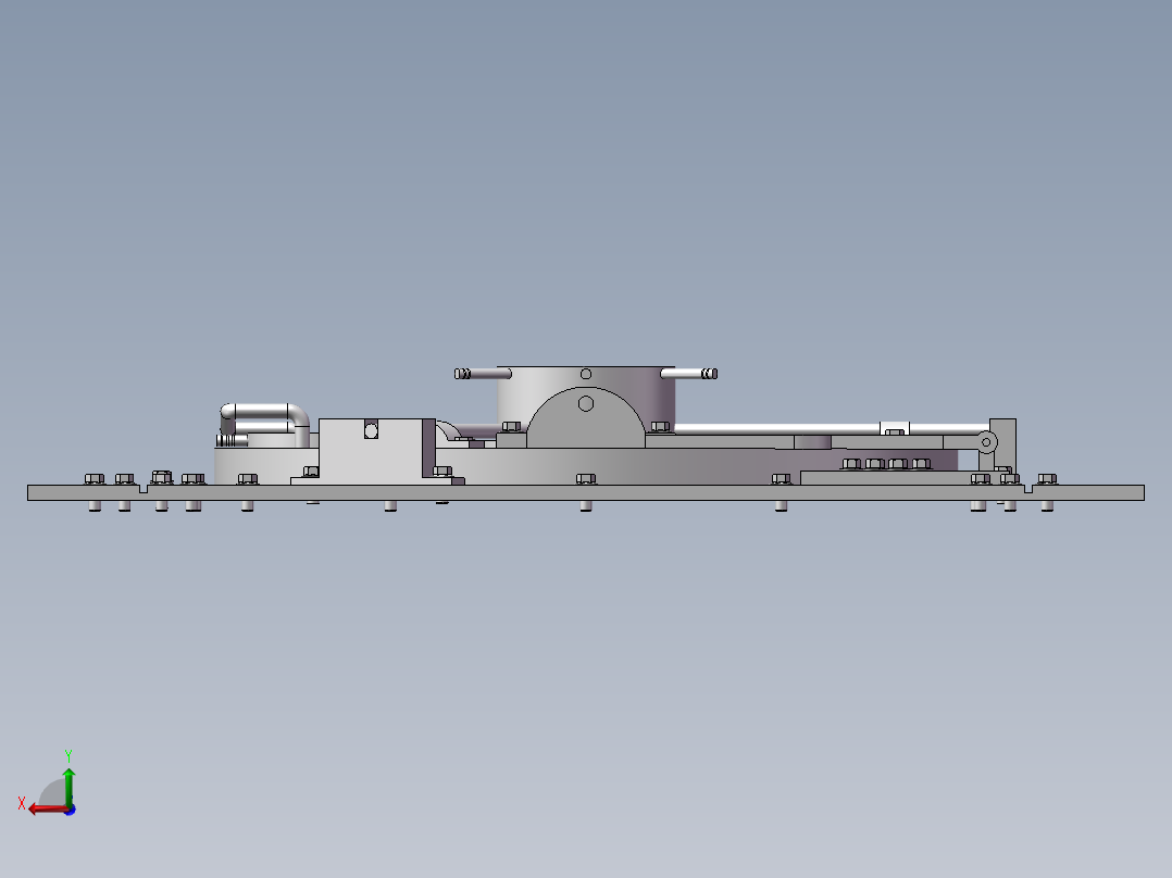 银行保险箱后视图