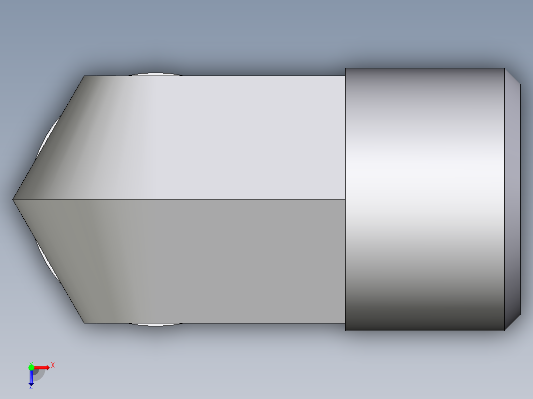 卡套式工业通用硬管接头EO_Male_stud_elbow_WE10SR71X俯视图