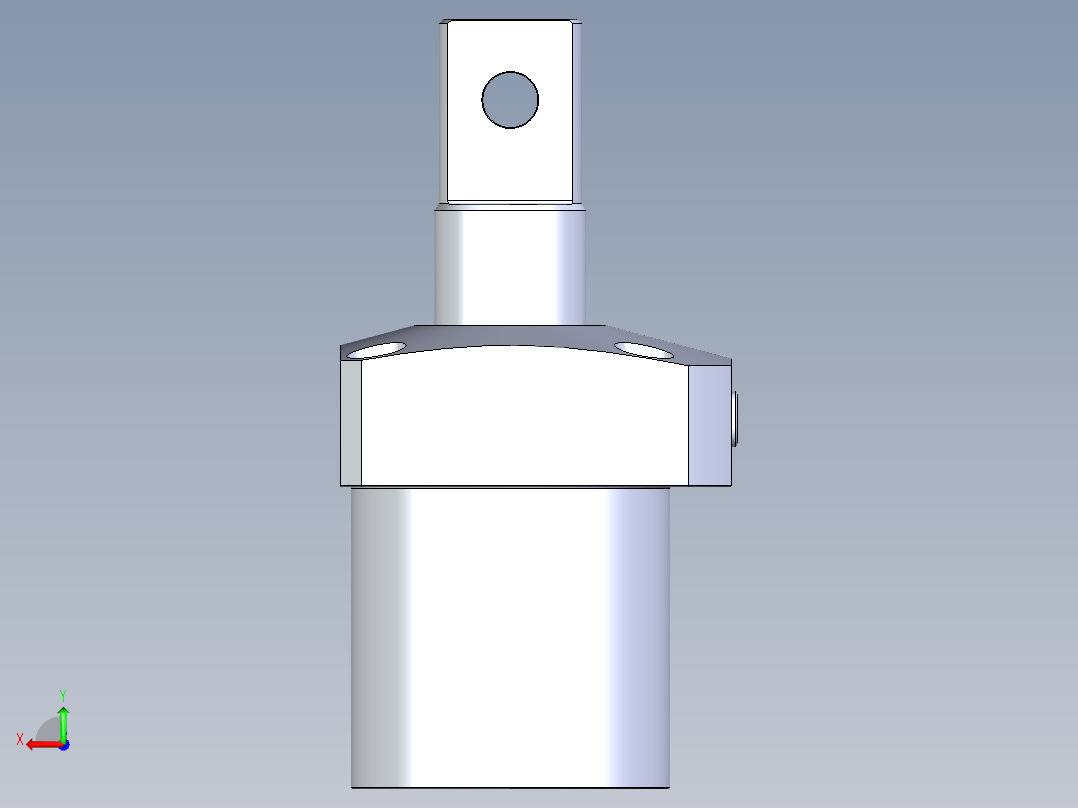 KOSMEKLHA0750-Gx-P_rev1多系列多零件图纸模型后视图