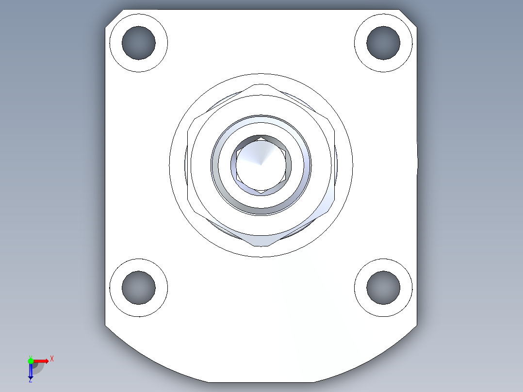 KOSMEKLT0480-SR-Y60多系列多零件图纸模型多系列多零件图纸模型俯视图