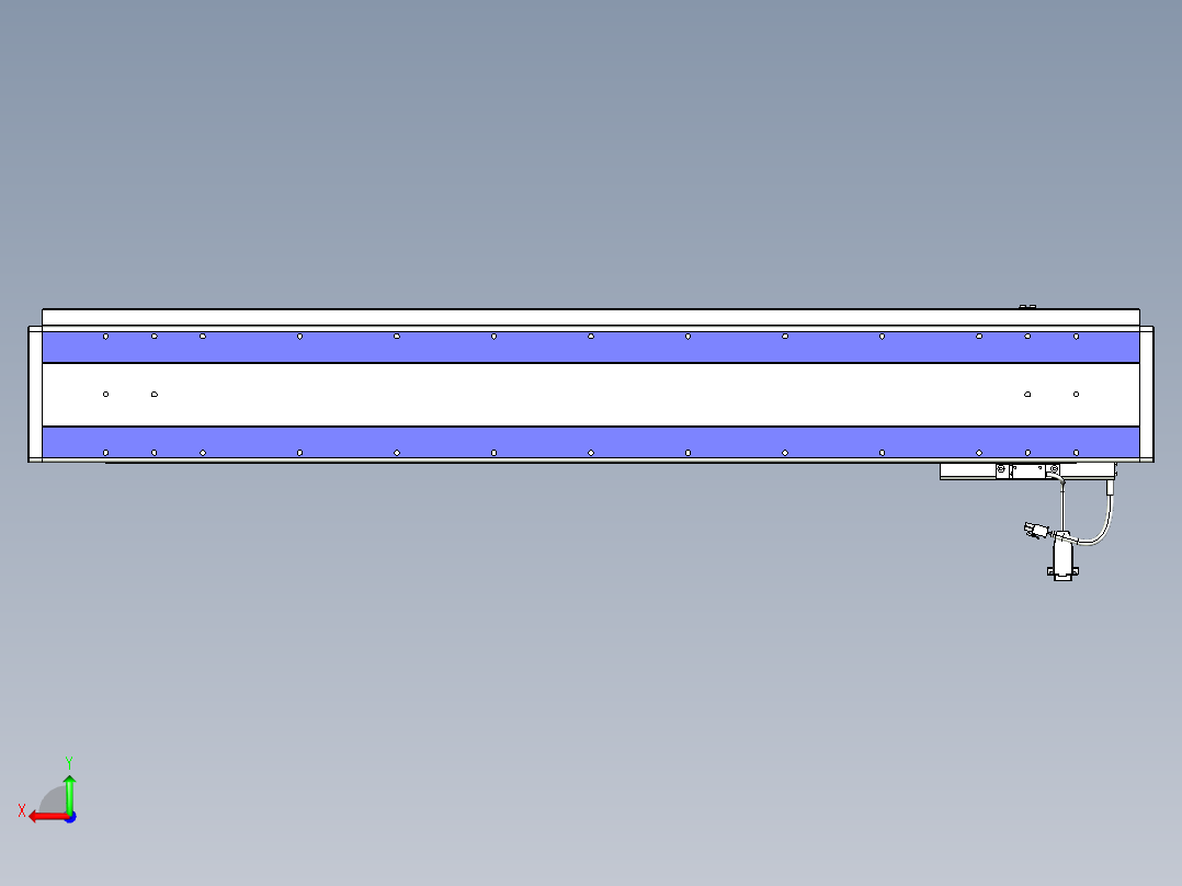 威洛博VL系列3d模型模组VL14S2Y-S900后视图