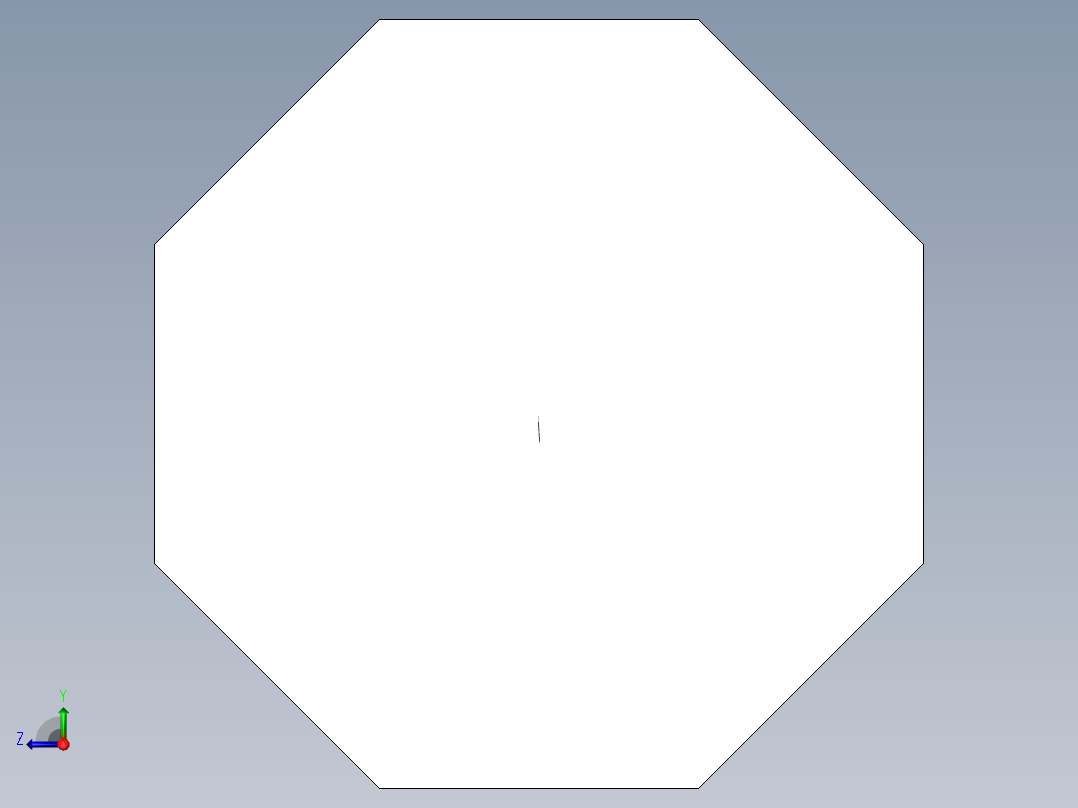 PVC公制管件-90 EndCap后视图