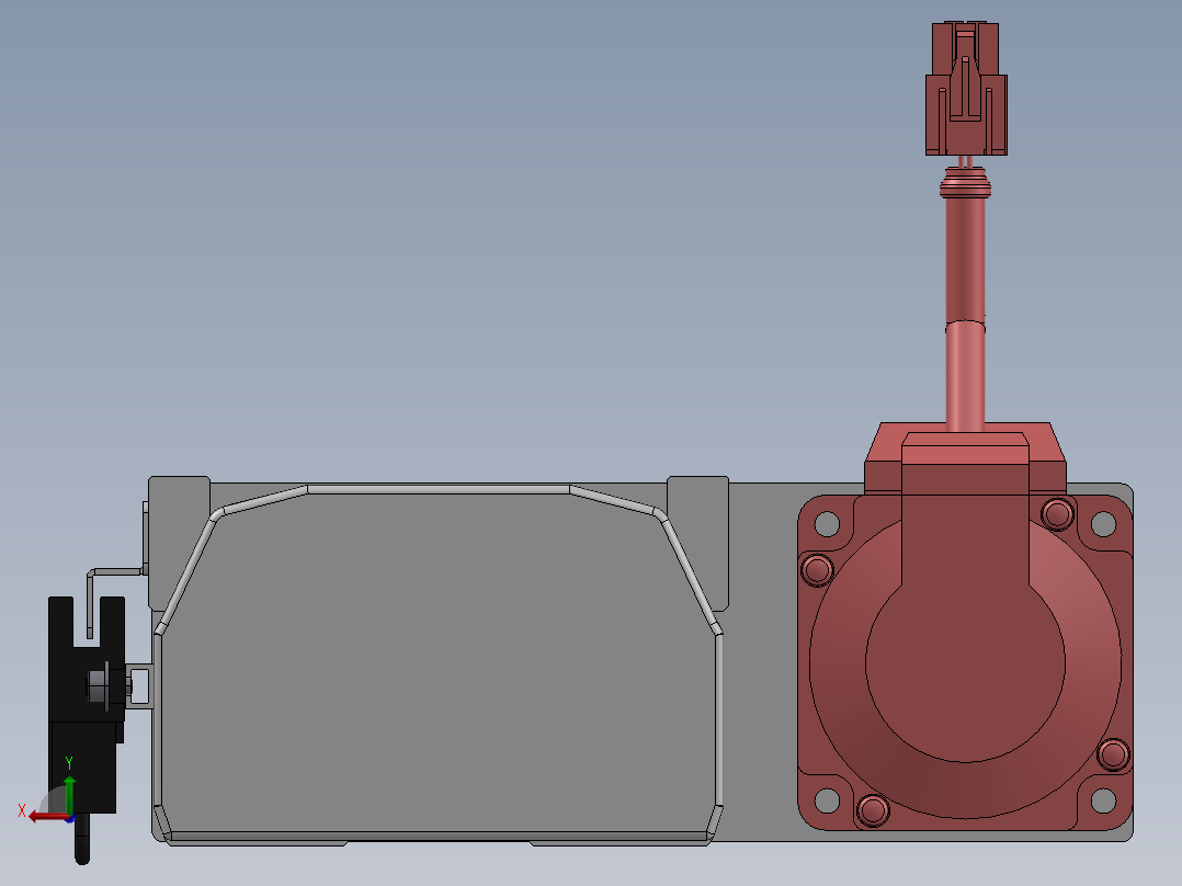 精密模组MY100-T10-800L-BR-P20B-C4-C后视图