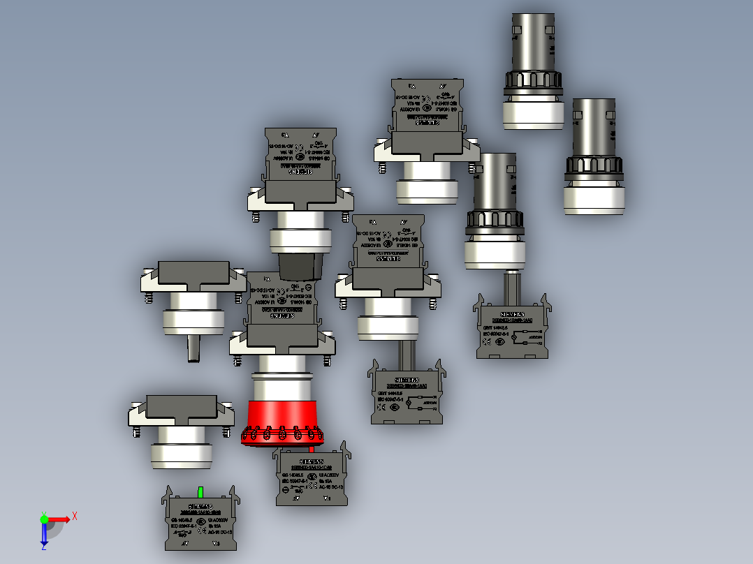 控制开关-3SB6 - Siemens.x_t俯视图
