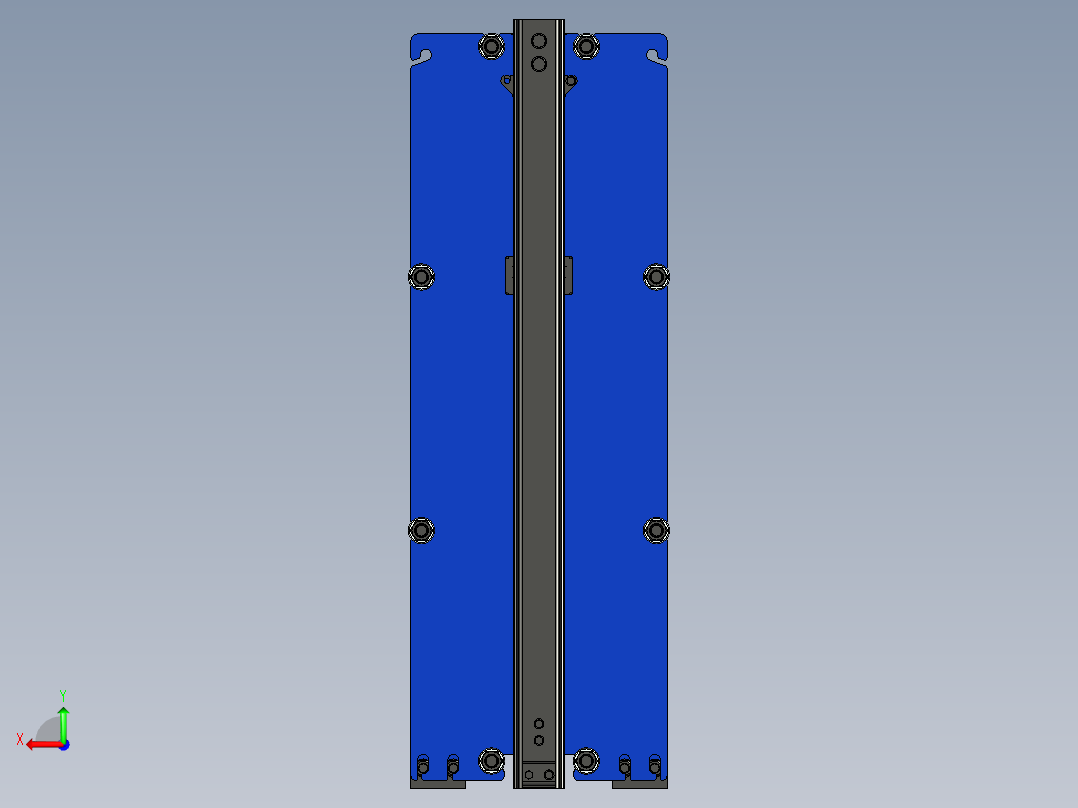 阿法拉伐热交换器：T15 MFM后视图