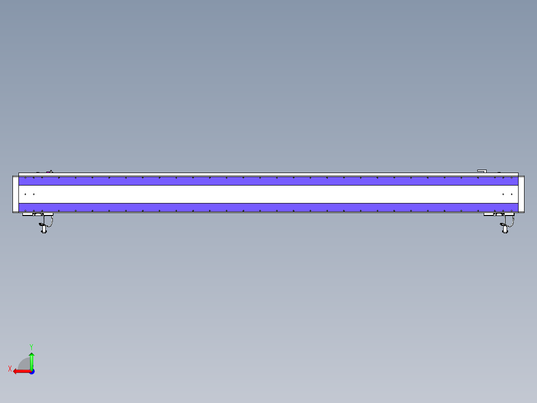 威洛博VL系列3d模型模组2VL22H2Y-S2550后视图