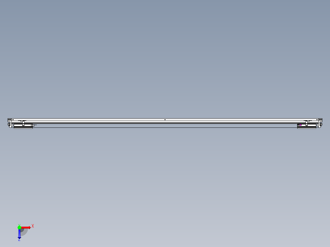 威洛博VL系列3d模型模组2VL22H2Y-S2550俯视图