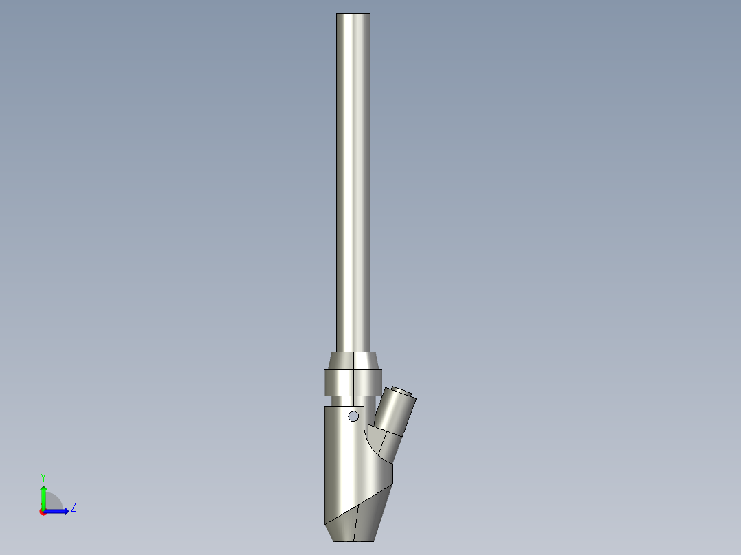 基恩士SJ-S01Wblower_kc图纸模型左视图