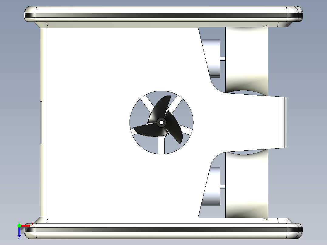 微型遥控水下航行器--igs sw俯视图