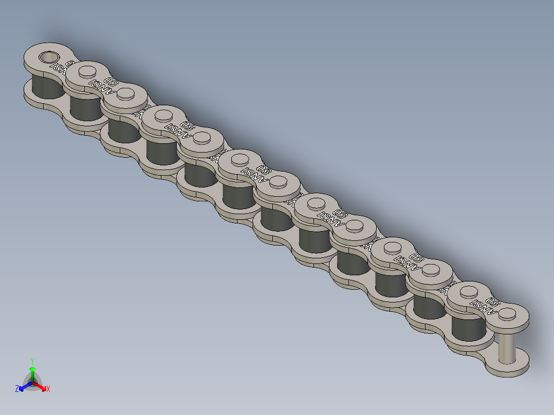 50标准滚子链---stp