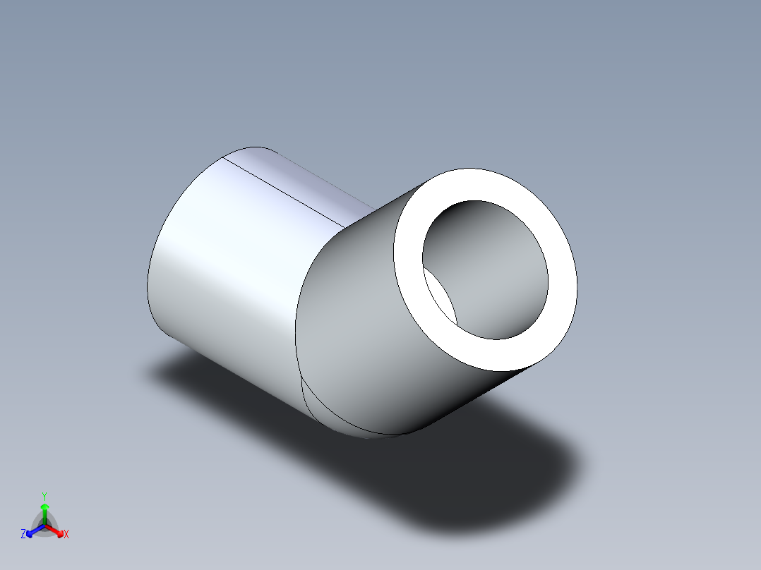 CPVC管件08-Sch80_45Elbow_SxS_9817-002_0.25in