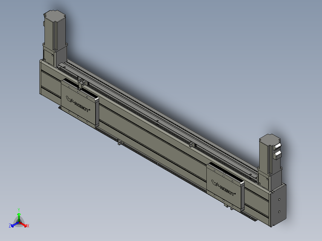威洛博双电机滑台-VBC14S2-L100-S500-BLR-P40-C6