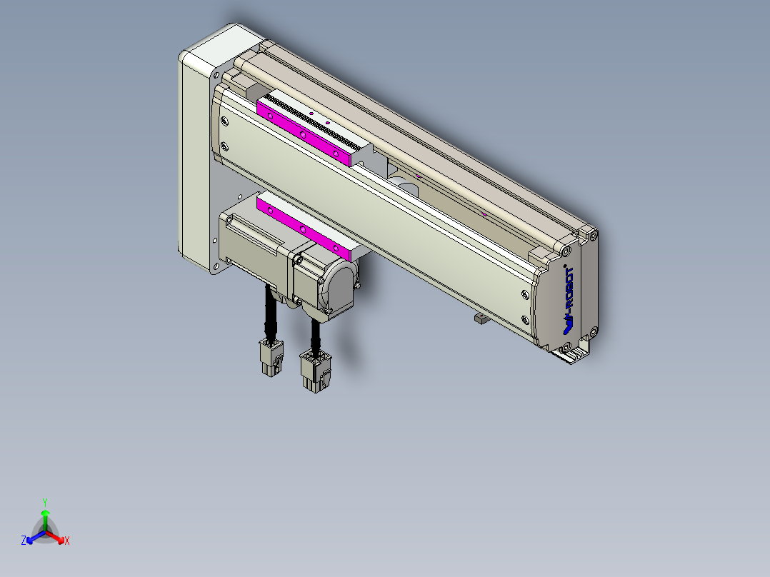 威洛博QF8-Lxx-C-S120-BL-ZP10-C3正等轴测图