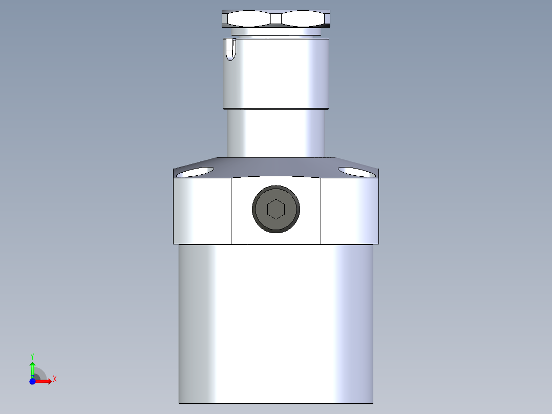 KOSMEKLG0900-CL-Y60多系列多零件图纸模型前视图