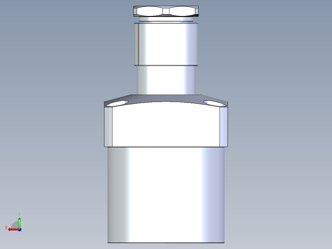 KOSMEKLG0900-CL-Y60多系列多零件图纸模型后视图