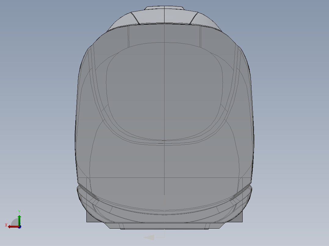 动车头车车体399973后视图