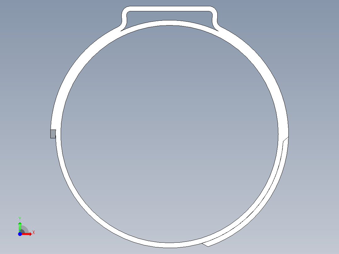 软管防护装置、保护管、护套以及减压装置前视图