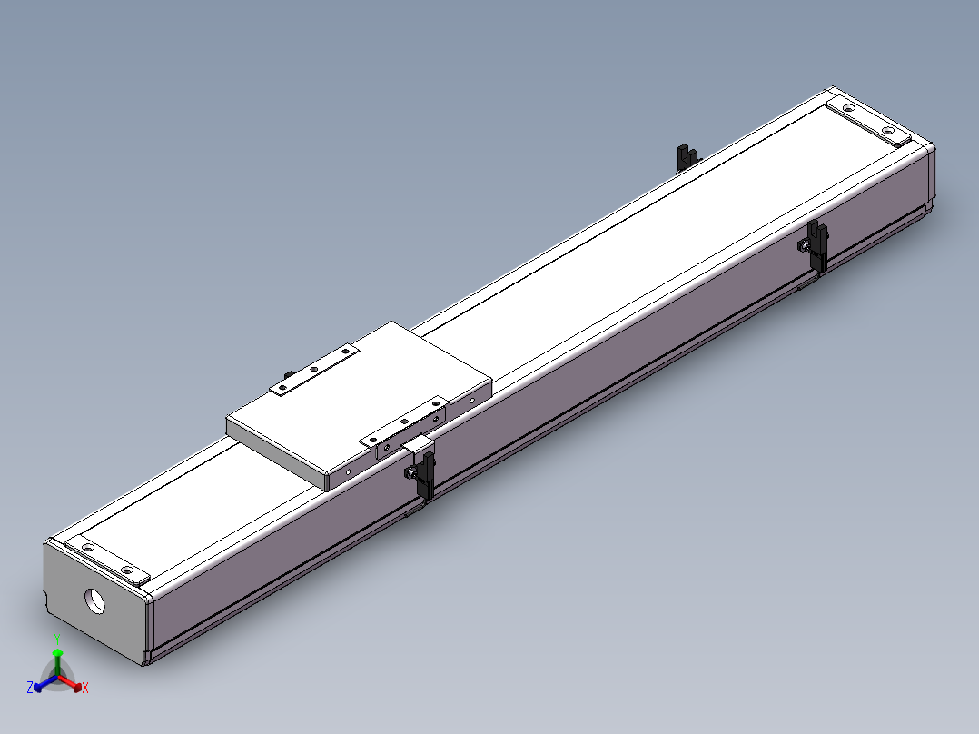 精密模组MC120-L05-400-M-M10-C4正等轴测图
