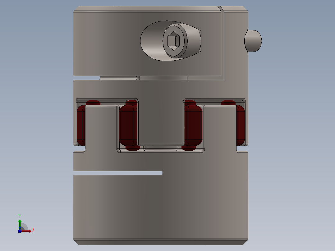 联轴器 (27)前视图