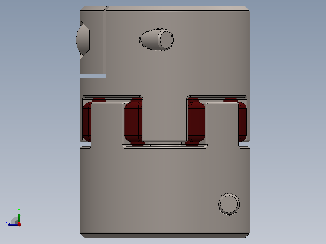 联轴器 (27)右视图