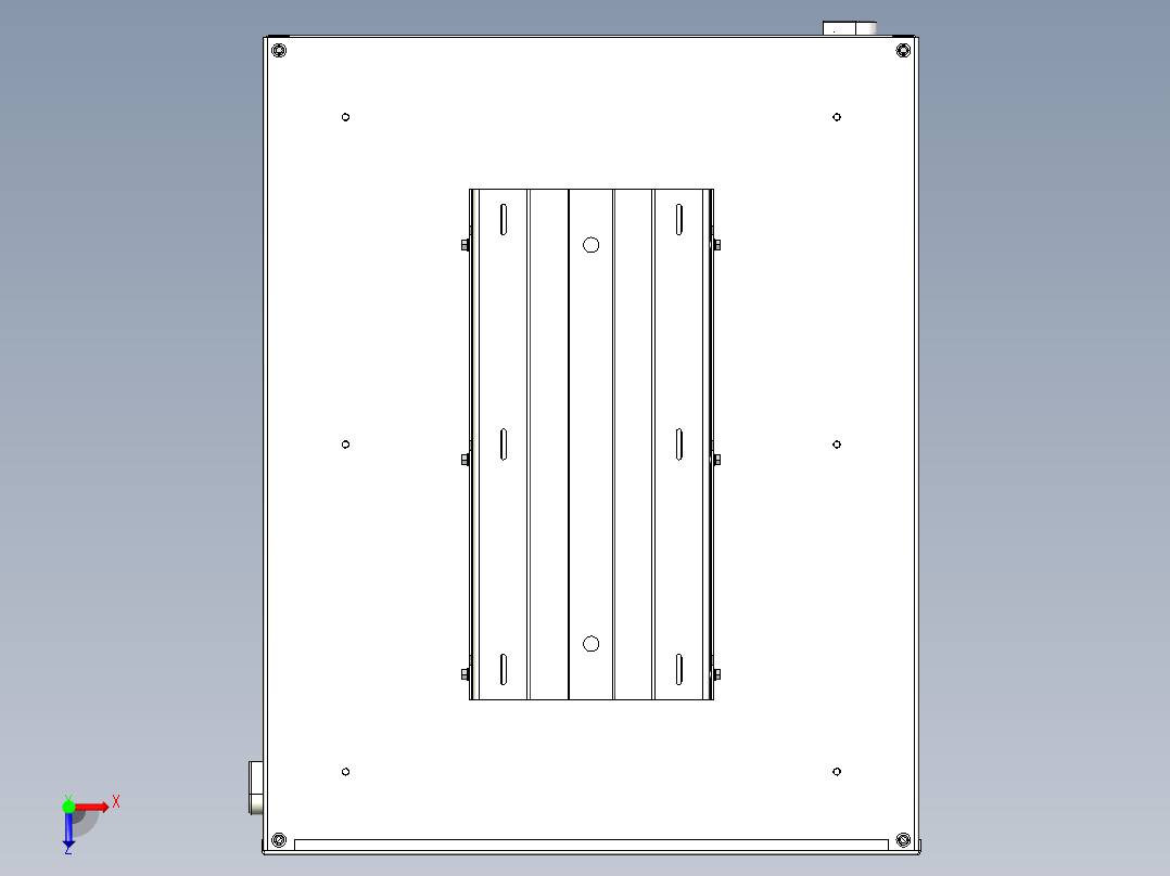 电器柜 电控柜 (99) 机械设计素材俯视图