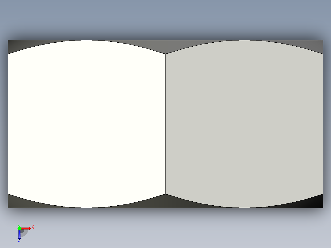 公制六角螺母-Metric Hex Nuts M20 x 2.5mm Thread俯视图