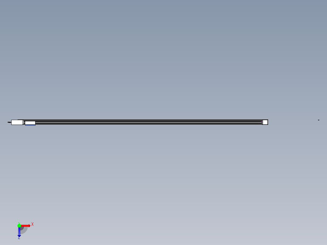 威洛博LB.GB同步带传动--欧规系列GB8-L96-S3950-BR-P75俯视图