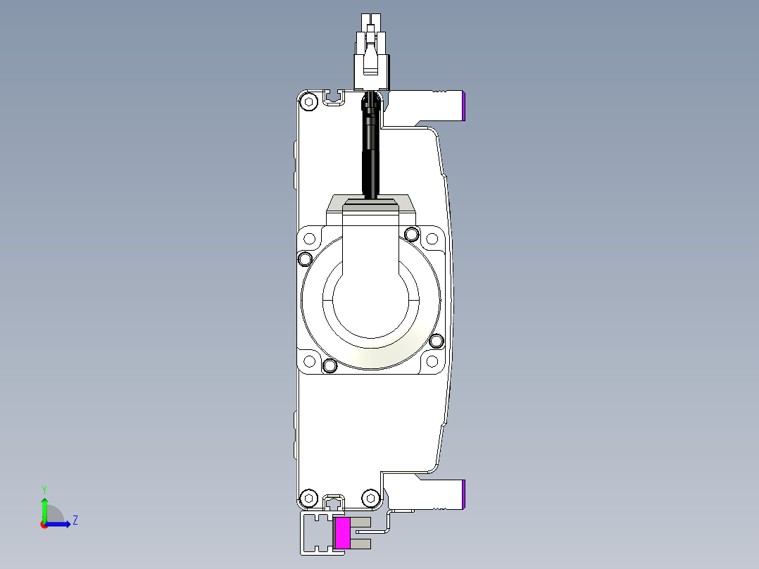 威洛博QF17-Lxx-C-S840-BC-ZP40-C3左视图