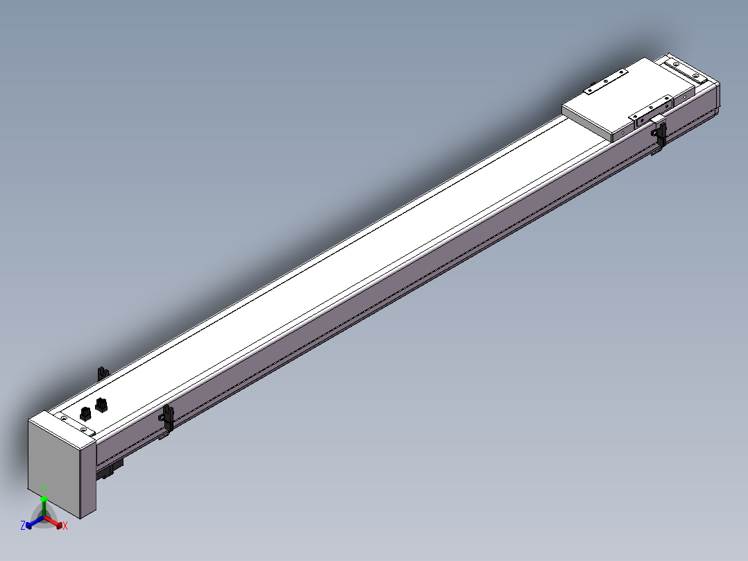 精密模组MC100-L05-1000-BM-M10-C4正等轴测图
