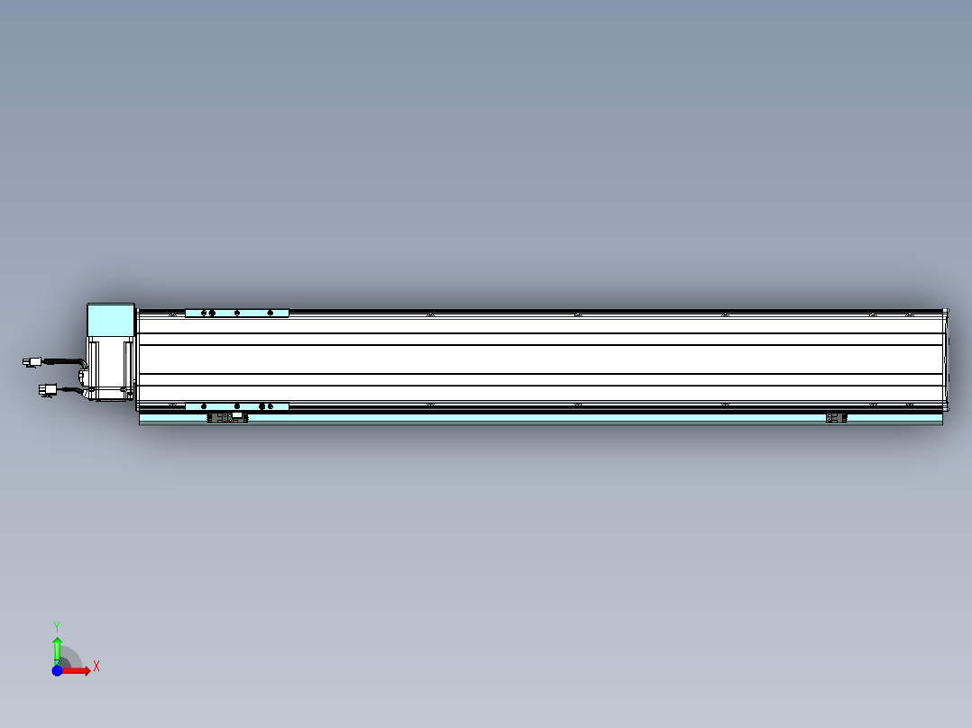 威洛博VBF同步带传动一般环境VBF14-L45-S800-BRU-ZP40-C3前视图