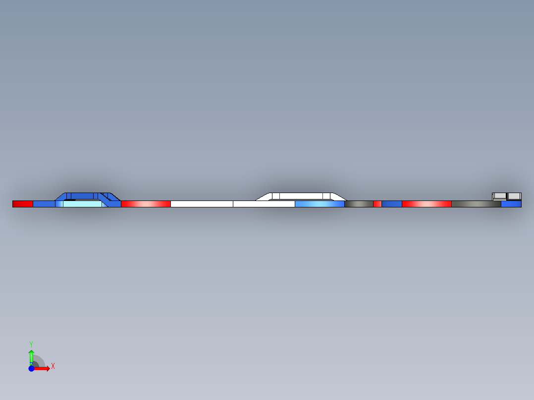 四驱车跑道9前视图