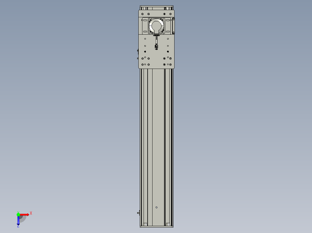东锦齿条传动DH175G-L167-S800-BU-减速机+750W俯视图