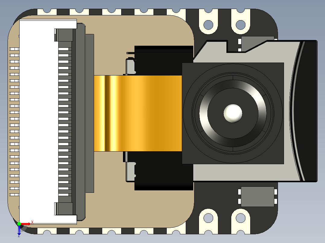 开发板ESP32S3_Sense俯视图
