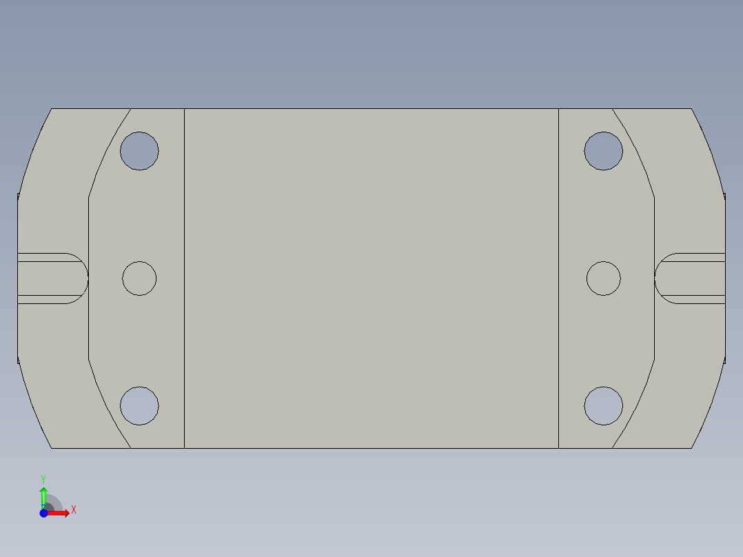 普通气爪PH15-50S前视图