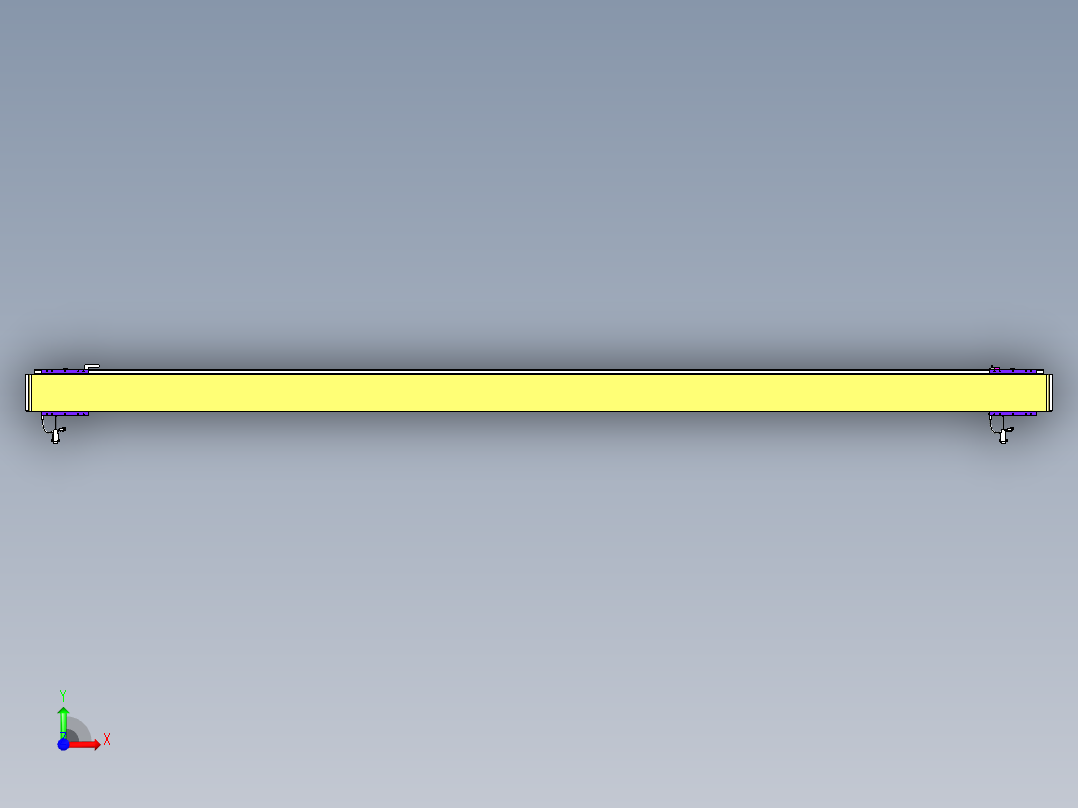 威洛博VL系列3d模型模组2VL14S2Y-S3400前视图