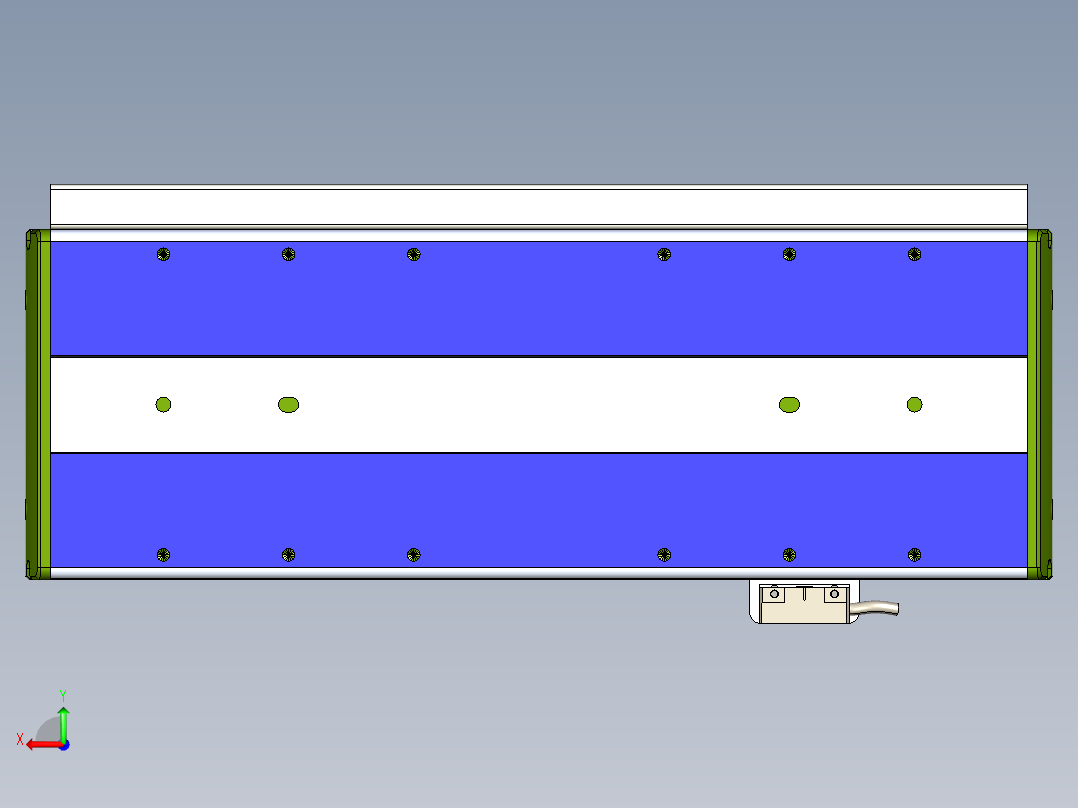 威洛博LC系列3d模型模组LC14S2Y-S150后视图