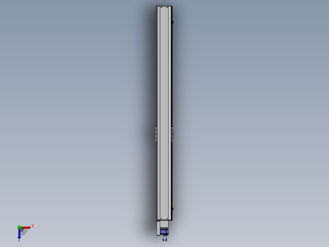 精密模组MT220-L150-2500-L-M75-C4俯视图