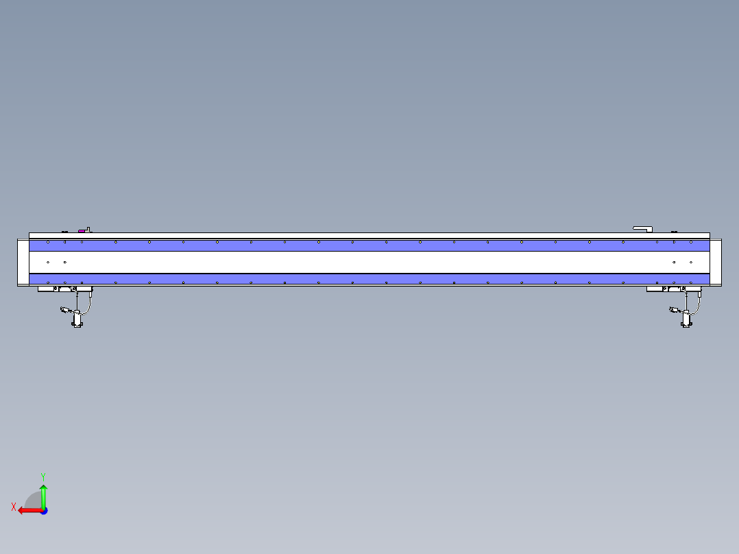 威洛博VL系列直线电机模组-2VL14S2-S1600后视图